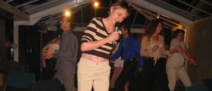 Dancing at the party