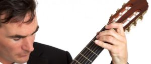 Spanish Flame Guitar